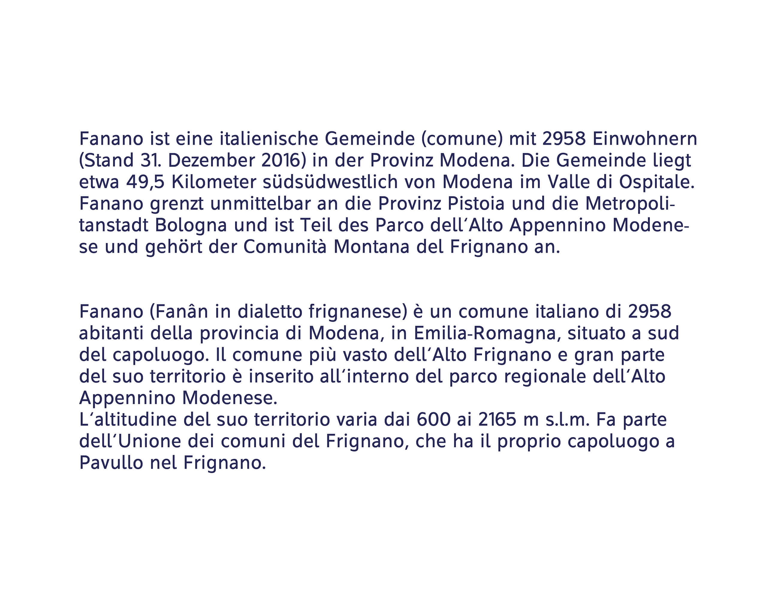 fanano text text